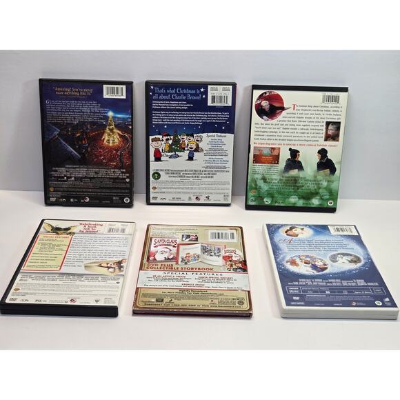 6 DVD Bundle of Christmas Classics + Christmas Book- EUC SET - Picture 2 of 3